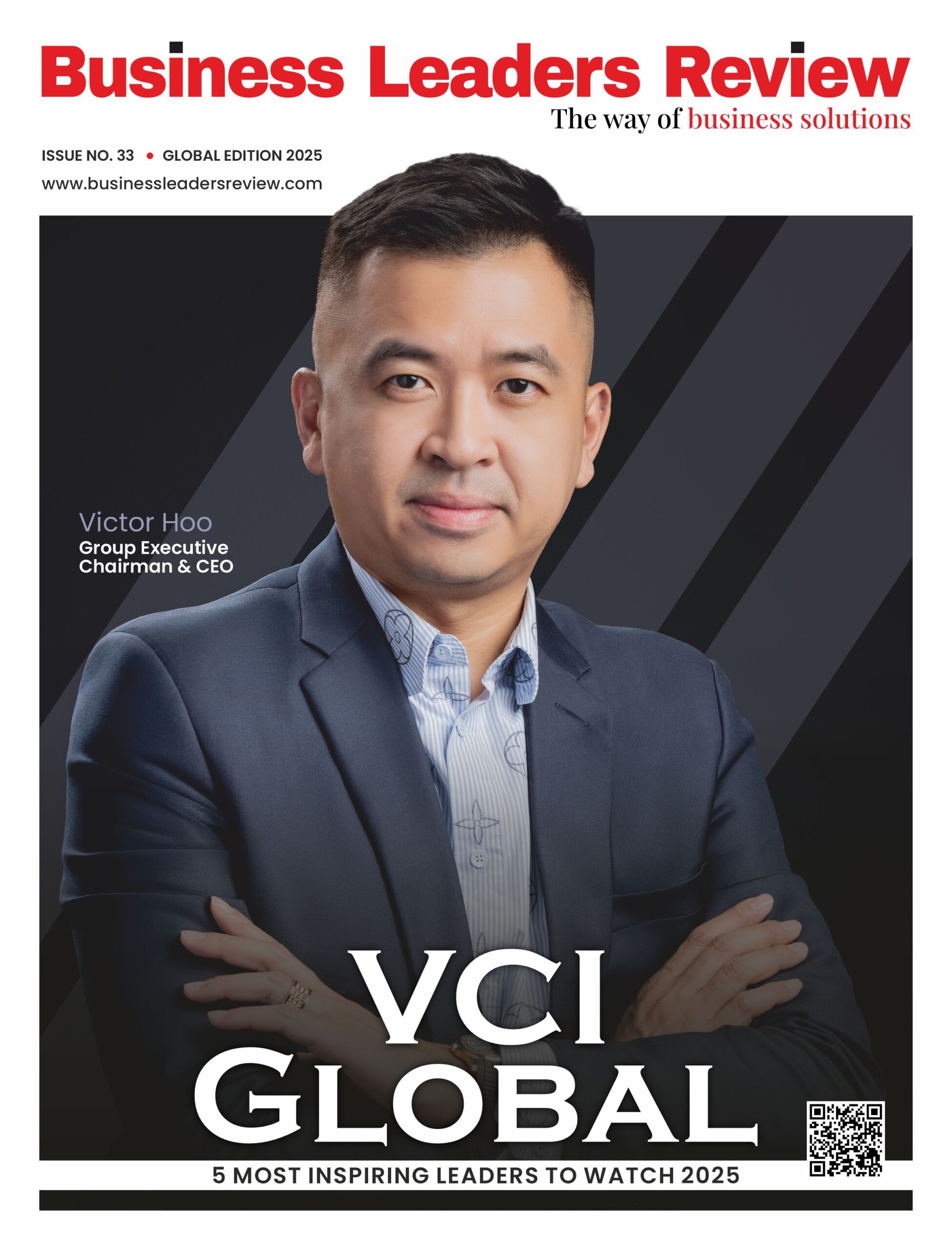 5 Most Inspiring Leaders to Watch 2025 (Cover page)