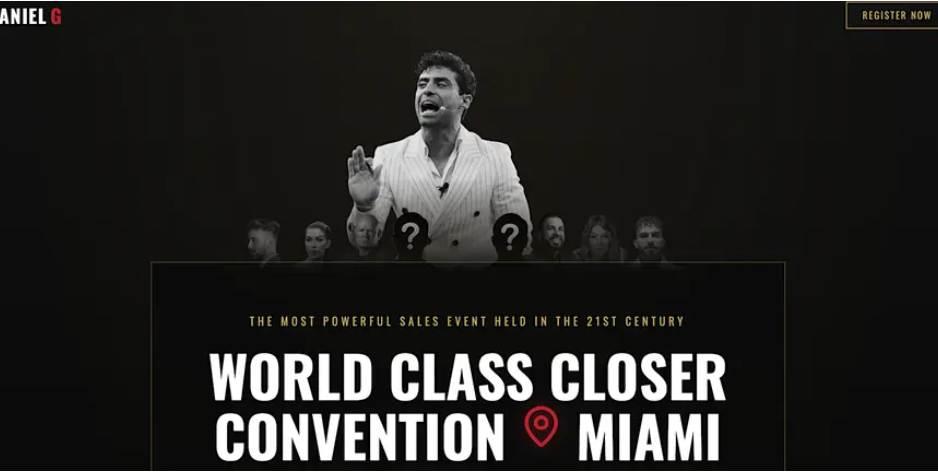 World Class Closer Convention Miami 2026 @DanielG Invite